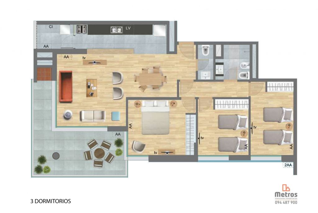 Plano 3 dorm 2 (1)